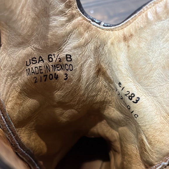 Add to bundle, I’ll send DISCOUNT! Johnny Ringo leopard printsize 6.5 - Picture 9 of 9